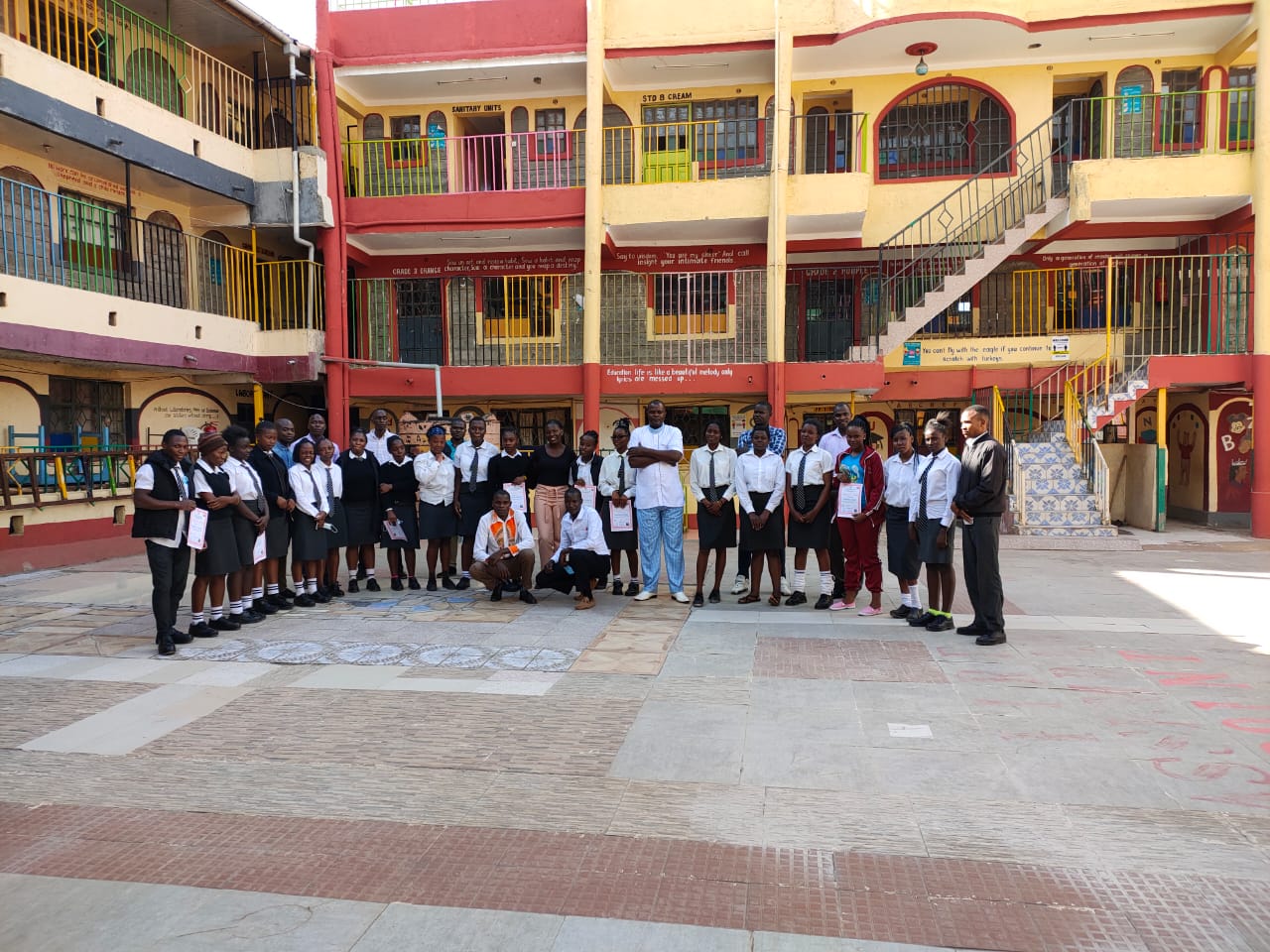 Students at The Excellence School